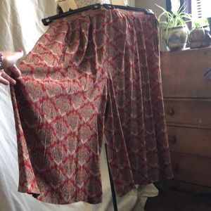 Vintage Componix damask gauchos-awesome!!